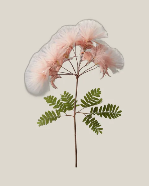 Seidenbaumblüte – Albizia julibrissin