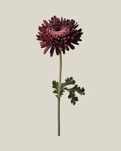 Chrysantheme Burgundy