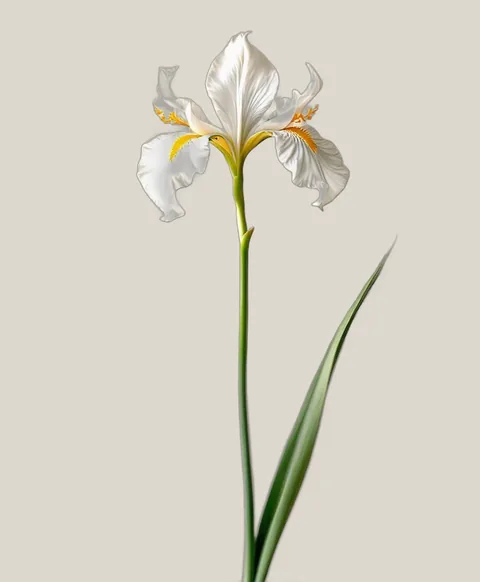Iris Weiß – Iris hollandica