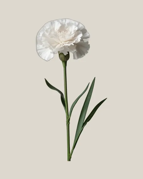 Nelke Weiß – Dianthus caryophyllus