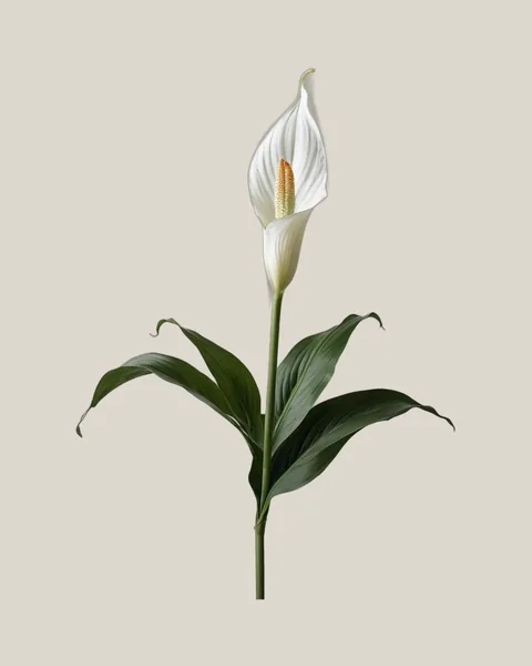 Einblatt – Spathiphyllum